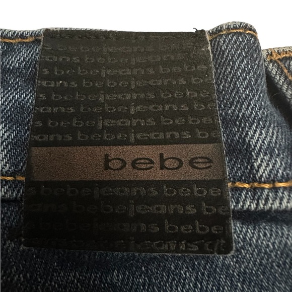 Bebe Jeans Flare Boot Cut Leg Size 29 with b bling back pocket - Picture 6 of 15